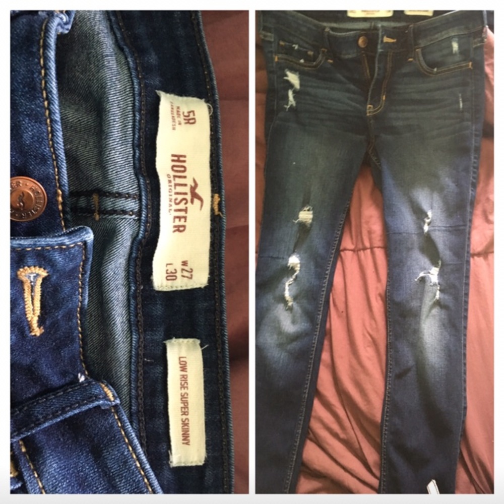 brand new hollister jeans